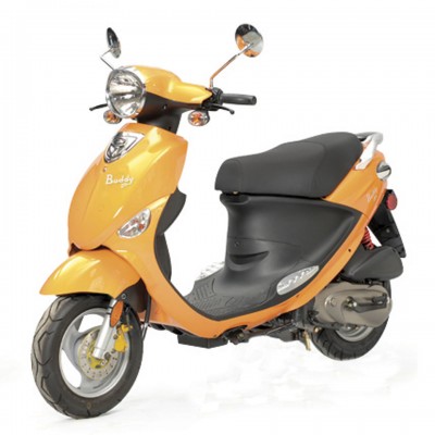 Buddy 50cc Tangerine