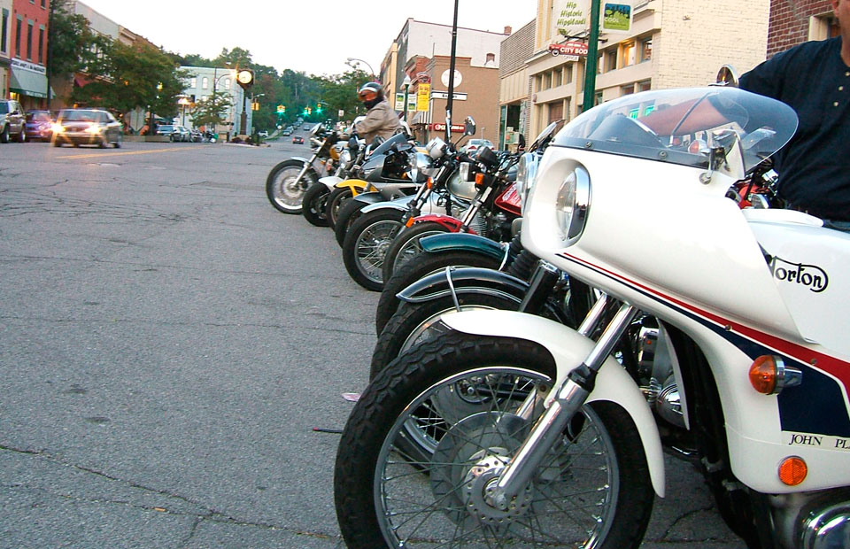 Out Front of Cafe Racer Ypsi